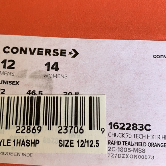 CONVERSE CHUCK 70 TECH HIKER HI MENS - Picture 16 of 16